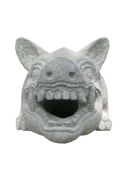 Product image 3 of the product “balinese pig as water game made of riverstone. ”